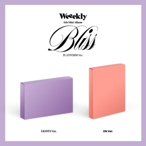 [PRE-ORDER ONLY] WEEEKLY - [BLISS] (6TH MINI ALBUM) (PLATFORM VER.)