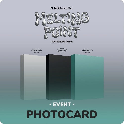 PHOTO CARD KTOWN4U ZEROBASEONE MELTING POINT (2ND MINI ALBUM) (RANDOM)