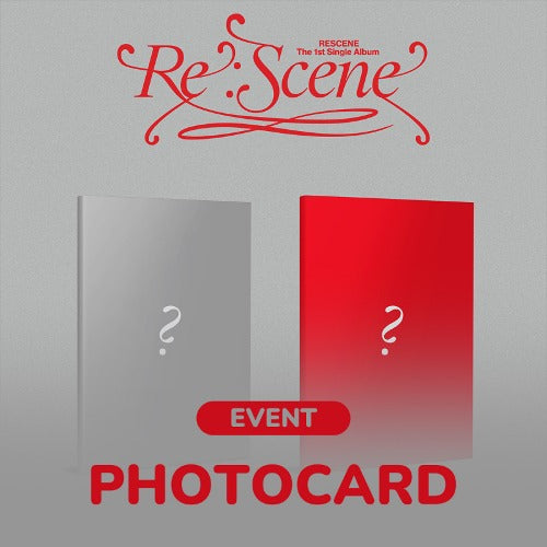 EVERLINE [PHOTO CARD] RESCENE [RE:SCENE] (1ST SINGLE ALBUM) RANDOM