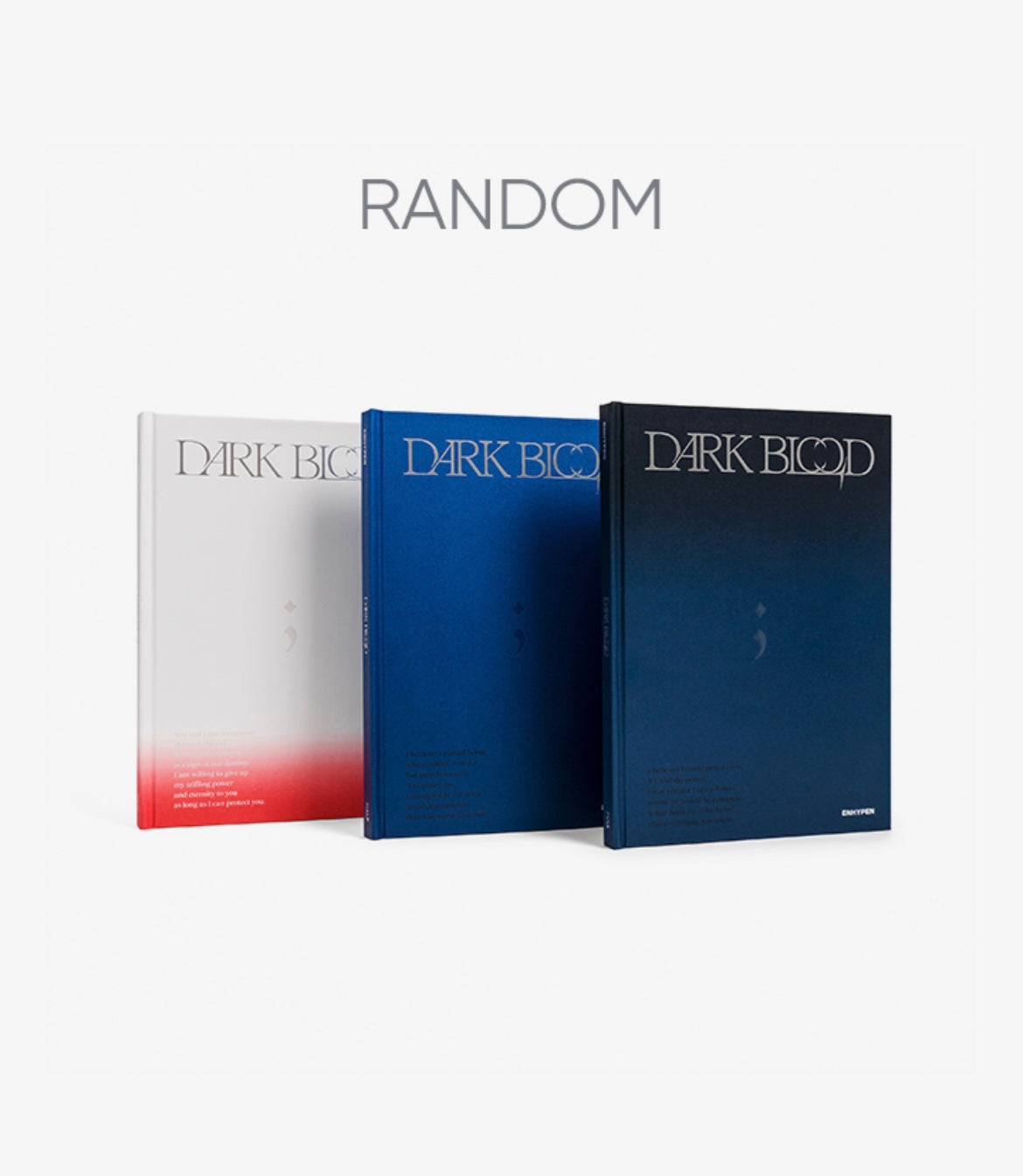 WEVERSE [ENHYPEN] DARK BLOOD (RANDOM)