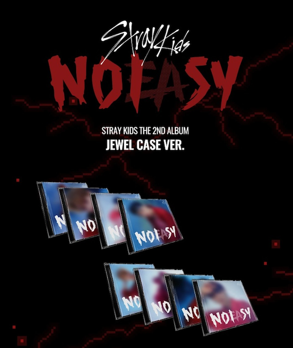 [PRE-ORDER ORDER] STRAY KIDS - VOL.2 [NOEASY] JEWEL CASE VER. (RANDOM VER.)