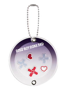 TXT [GOOD BOY GONE BAD] LOGO KEYRING