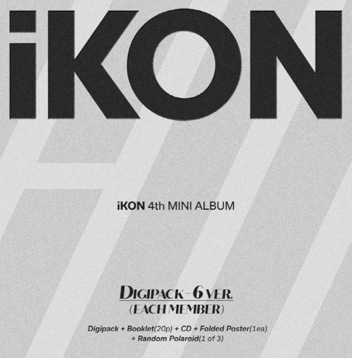 IKON - FLASHBACK (4TH MINI ALBUM) DIGIPACK VER.