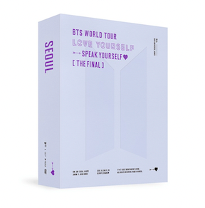 BTS WORLD TOUR ‘LOVE YOURSELF : SPEAK YOURSELF’ [THE FINAL] DVD