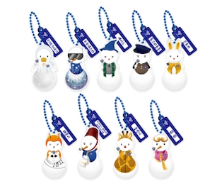 SUPER JUNIOR [EVER SMTOWN] SNOWMAN SOFT KEYRING