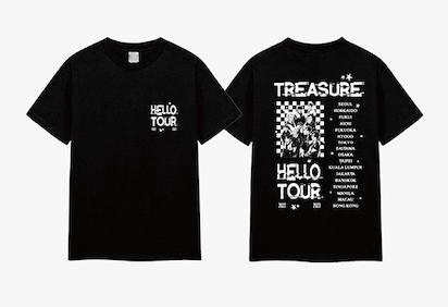 TREASURE [HELLOTOUR] T-SHIRTS_BLACK