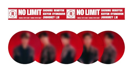 MONSTA X [NO LIMIT] BOX TAPE + CIRCLE PHOTOCARD SET