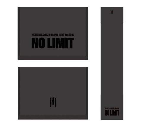 MONSTA X  [NO LIMIT] SLOGAN TOWEL