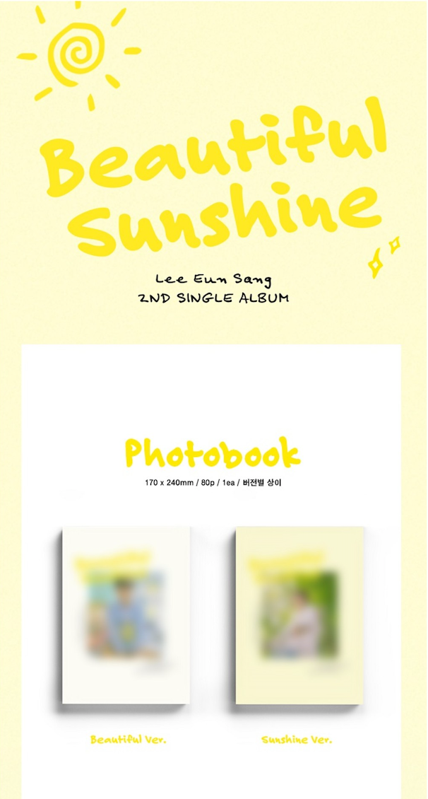 LEE EUN SANG - BEAUTIFUL SUNSHINE (2ND SINGLE ALBUM)