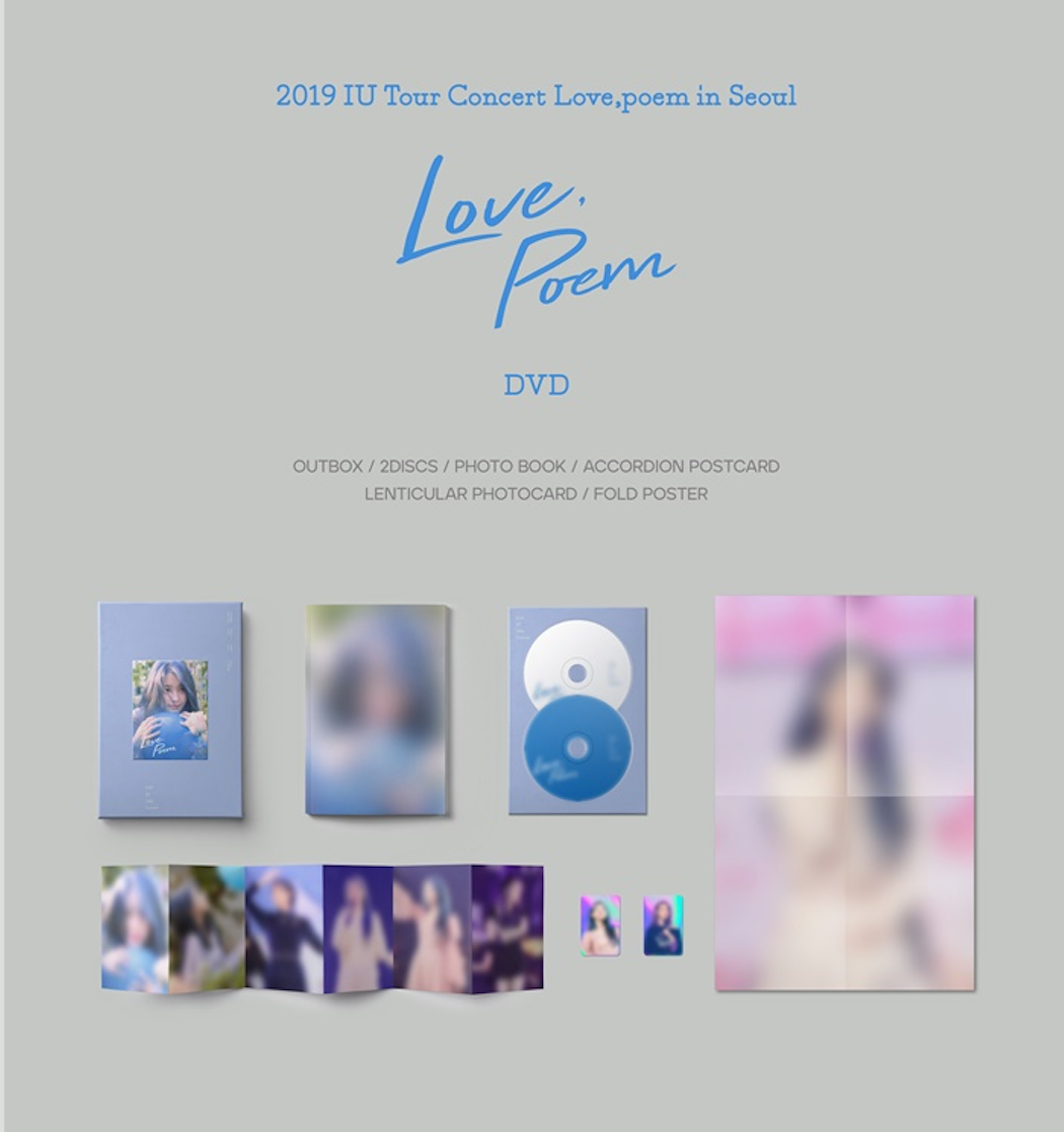 IU - 2019 IU TOUR CONCERT [LOVE, POEM] IN SEOUL DVD (2 DISC)