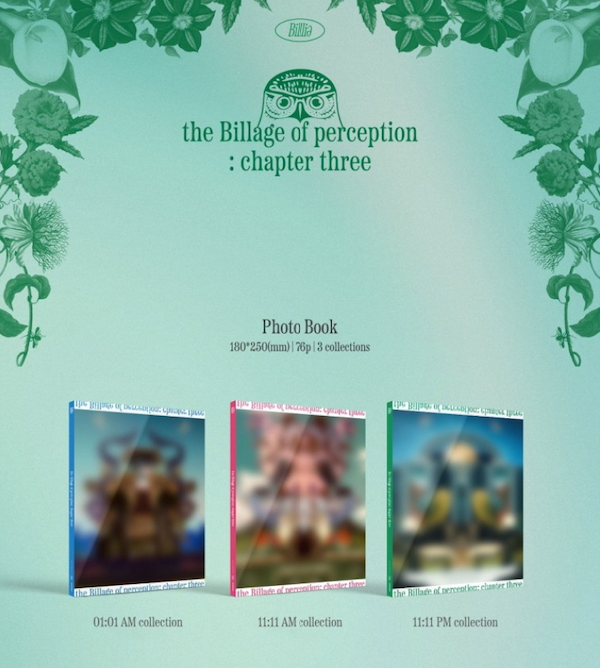 [WEVERSE] Billlie THE BILLAGE OF PERCEPTION : CHAPTER THREE (4TH MINI ALBUM) (RANDOM)