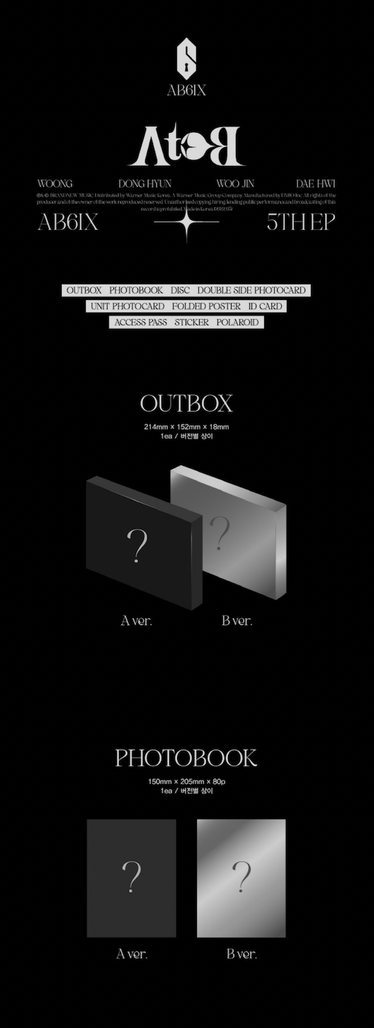 AB6IX - A TO B (5TH EP)