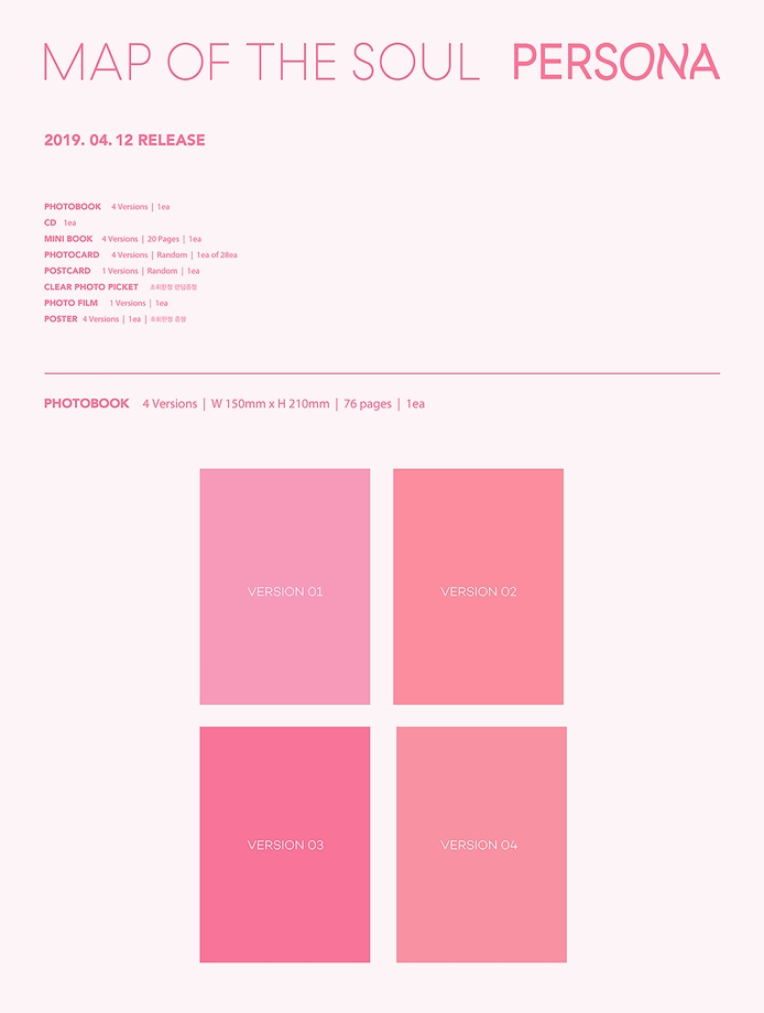 BTS – MAP OF THE SOUL : PERSONA