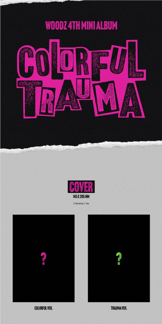 WOODZ - COLORFUL TRAUMA (4TH MINI ALBUM)