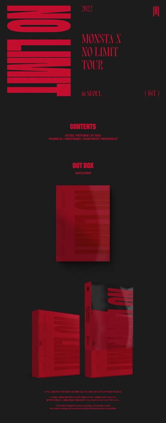 MONSTA X - 2022 MONSTA X [NO LIMIT] TOUR IN SEOUL (KiT)