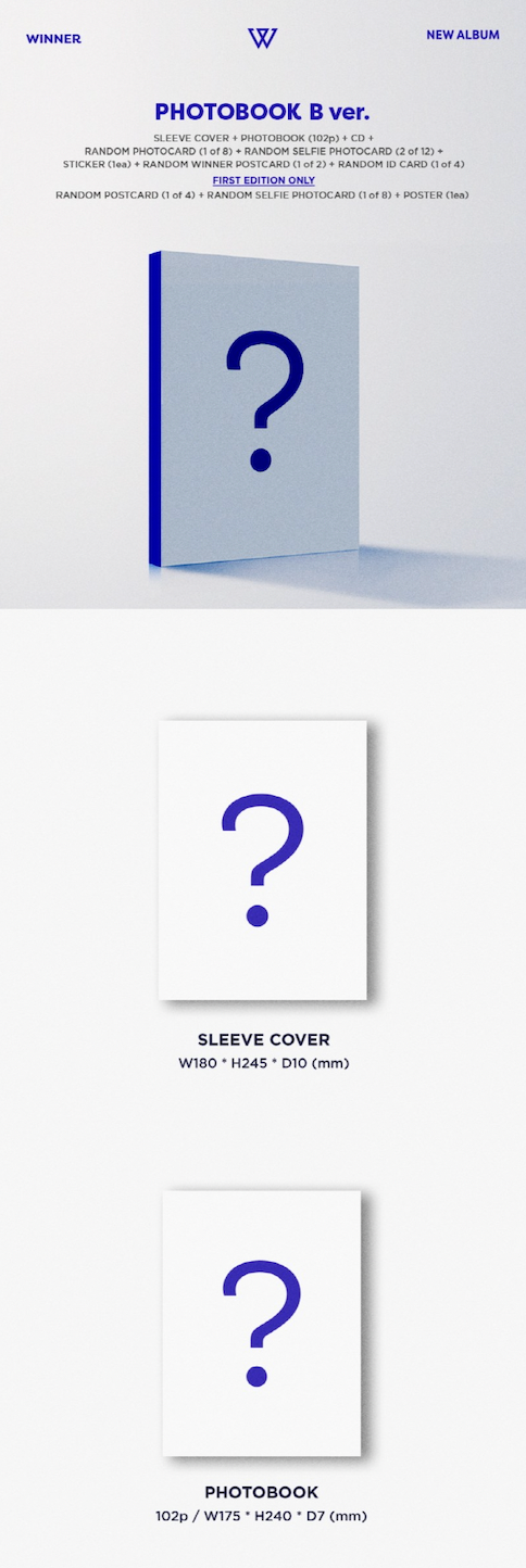 WINNER - WINNER NEW ALBUM (PHOTOBOOK VER.)