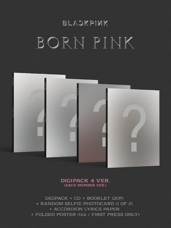 BLACKPINK - 2ND ALBUM [BORN PINK] DIGIPACK VER.