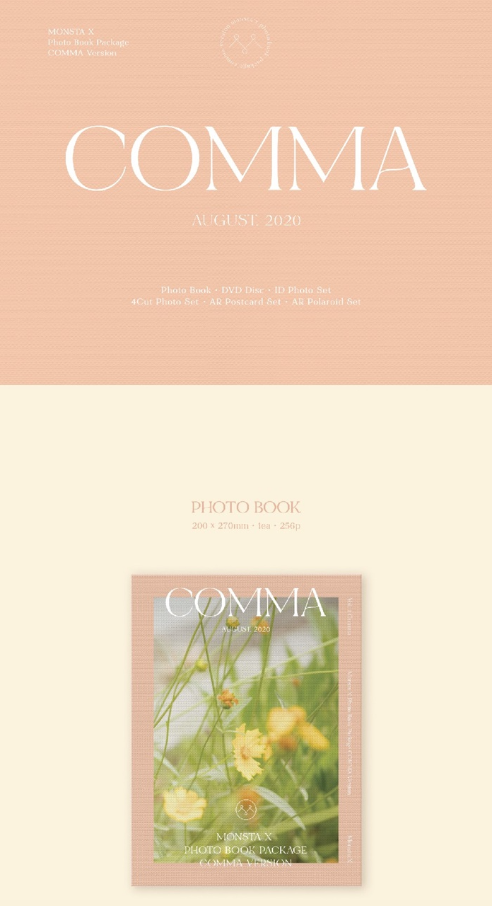 MONSTA X - MONSTA X 2020 PHOTOBOOK [COMMA]