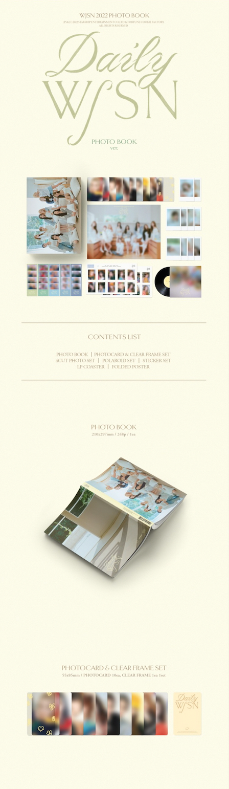 WJSN - 2022 PHOTOBOOK DAILY WJSN [PHOTOBOOK VER.]