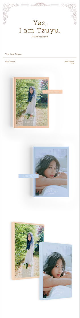 TZUYU - YES, I AM TZUYU. (1ST PHOTOBOOK)