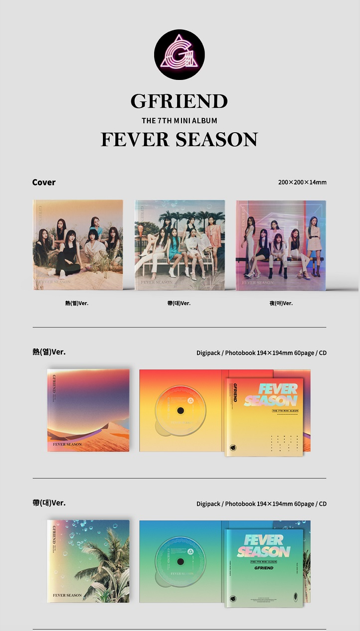 GFRIEND – FEVER SEASON (7TH MINI ALBUM) WITH POSTER