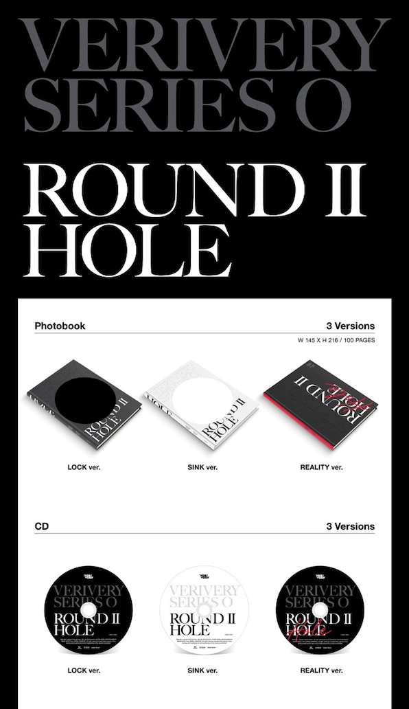 VERIVERY - SERIES O [ROUND 2 : HOLE] (6TH MINI ALBUM)