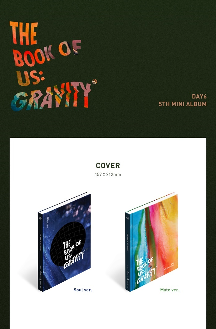 DAY6 - BOOK OF US : GRAVITY (5TH MINI ALBUM)