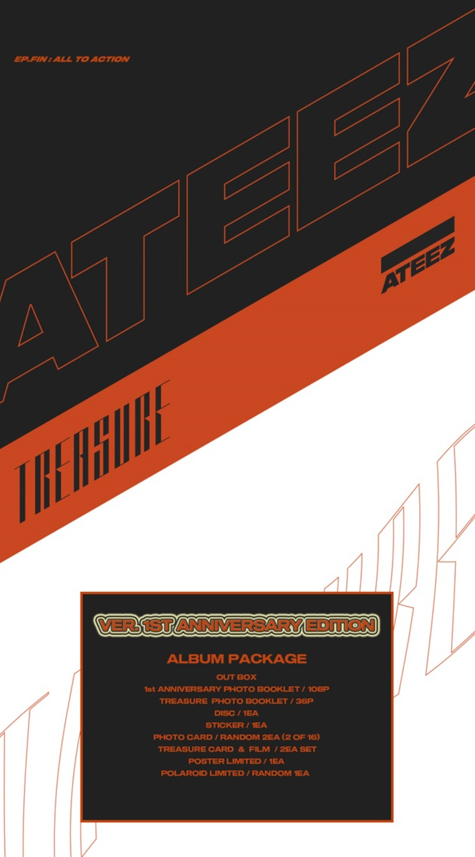 ATEEZ – VOL.1 [TREASURE EP.FIN : ALL TO ACTION] SPECIAL LIMITED EDITION