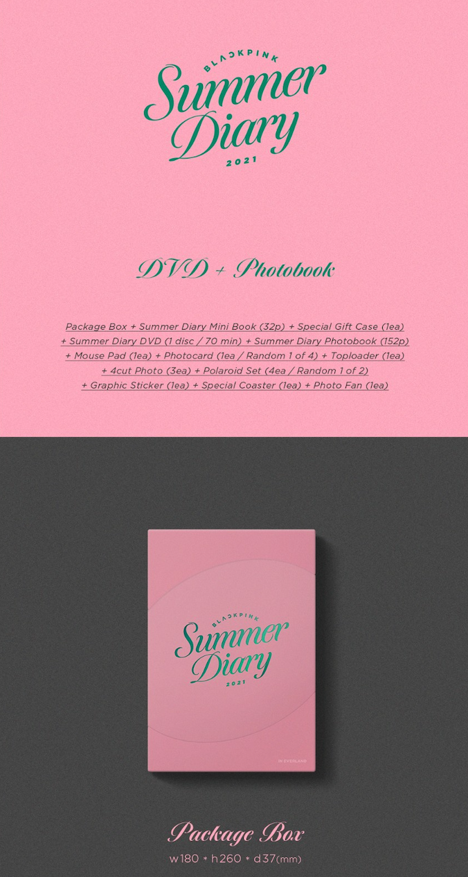 BLACKPINK -  2021 SUMMER DIARY