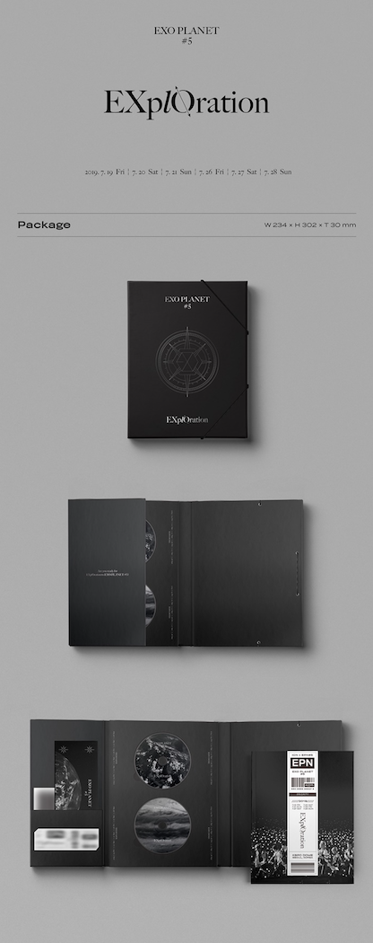 EXO - EXO PLANET #5 - EXPLORATION PHOTOBOOK & LIVE ALBUM (2CD)