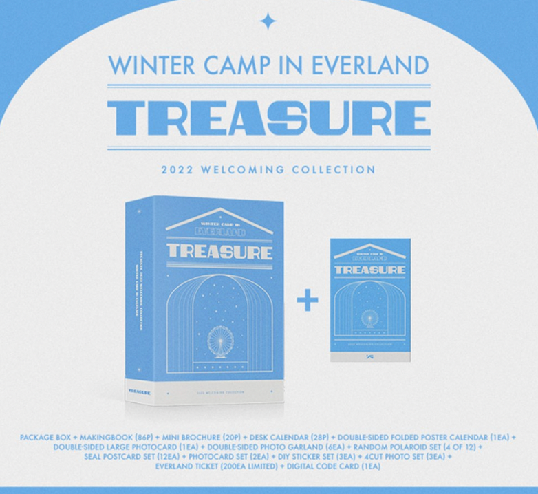 TREASURE 2022 WELCOMING COLLECTION [PACKAGE + DIGITAL CODE CARD]