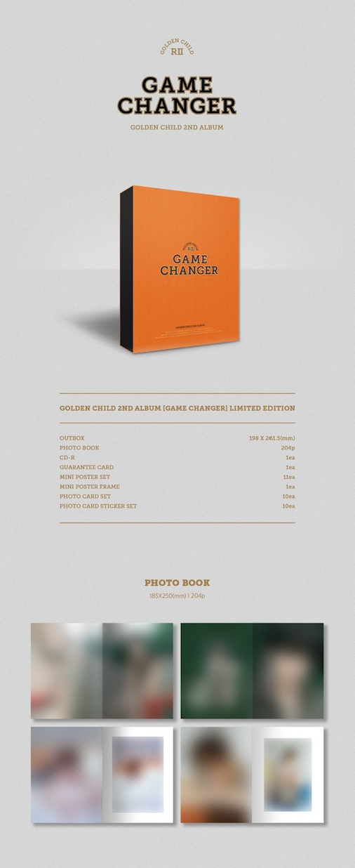 GOLDEN CHILD - VOL.2 [GAME CHANGER] (LIMITED VER.)