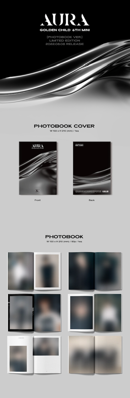 GOLDEN CHILD - AURA (6TH MINI ALBUM) PHOTOBOOK VER. (LIMITED)