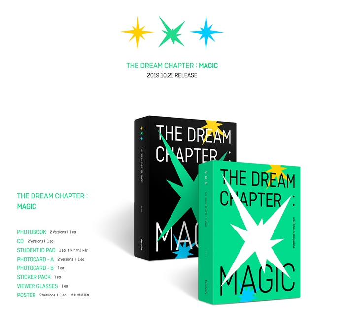 TOMORROW X TOGETHER (TXT) – THE DREAM CHAPTER: MAGIC