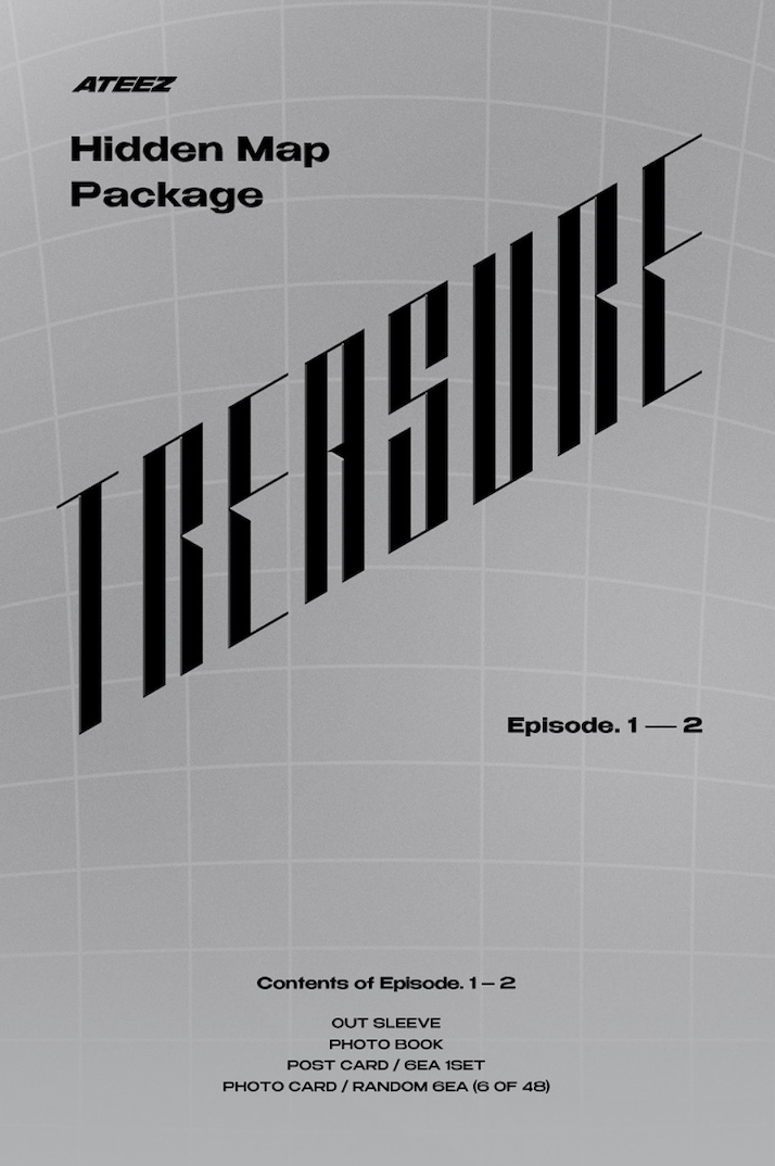 ATEEZ - ATEEZ TREASURE : HIDDEN MAP PACKAGE