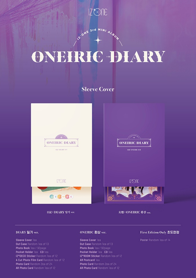 IZONE - ONEIRIC DIARY (3RD MINI ALBUM)