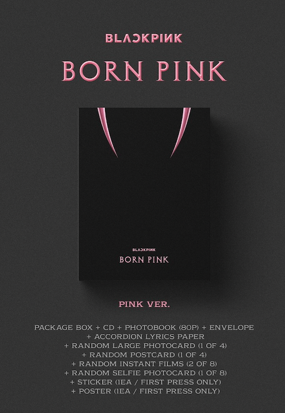 BLACKPINK - 2ND ALBUM [BORN PINK] BOX [PINK VER.]