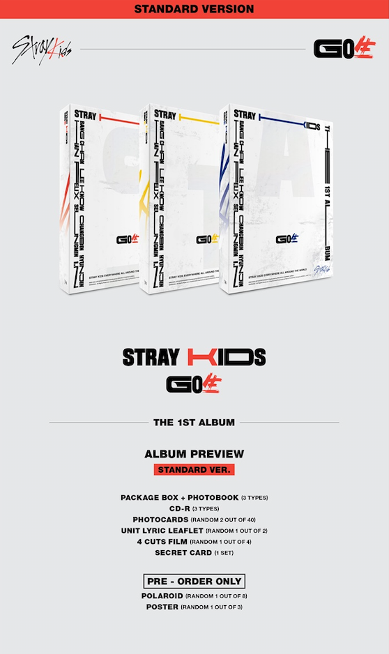 STRAY KIDS - VOL.1 [GOLIVE] STANDARD VERSION