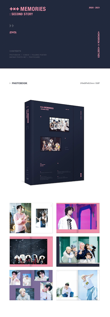 TXT MEMORIES : SECOND STORY DVD