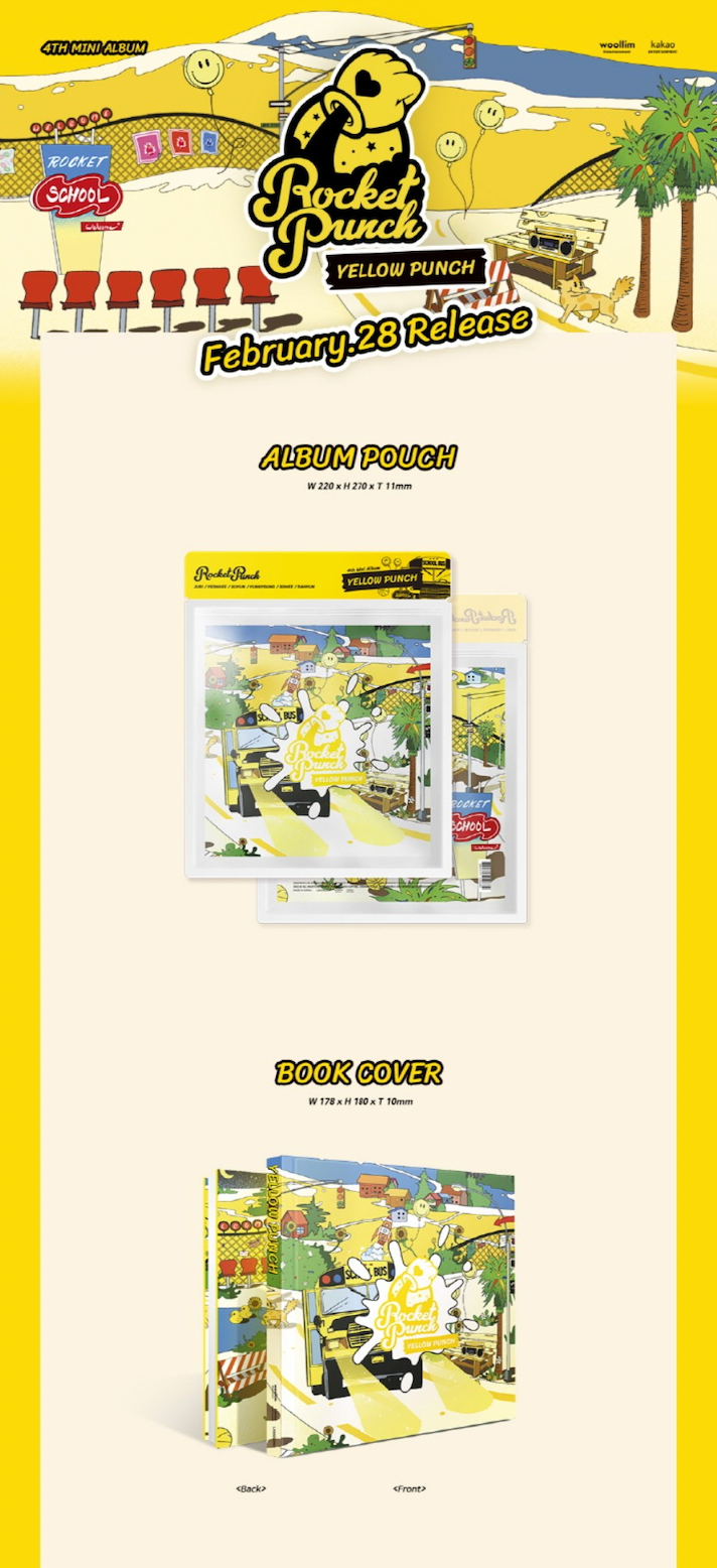 ROCKET PUNCH - YELLOW PUNCH (4TH MINI ALBUM)