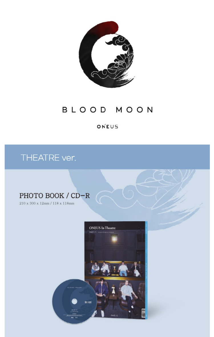 ONEUS - BLOOD MOON (6TH MINI ALBUM ) THEATRE VER.