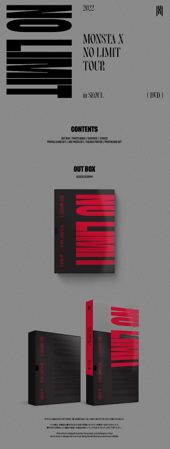 MONSTA X - 2022 MONSTA X [NO LIMIT] TOUR IN SEOUL (DVD)