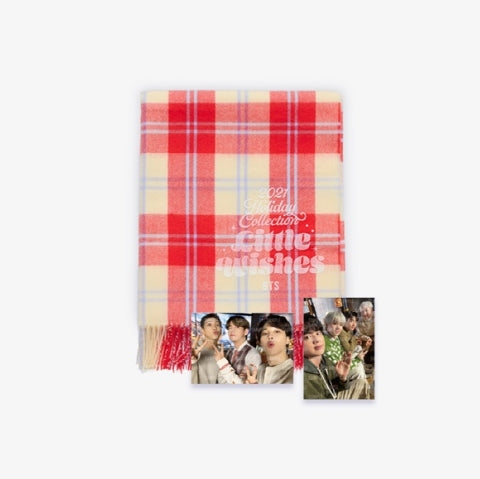 BTS [LITTLE WISHES] MUFFLER (RED)