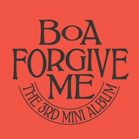 BOA - FORGIVE ME (3RD MINI ALBUM) HATE VER.