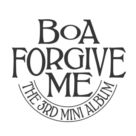 BOA - FORGIVE ME (3RD MINI ALBUM) DIGIPACK VER.