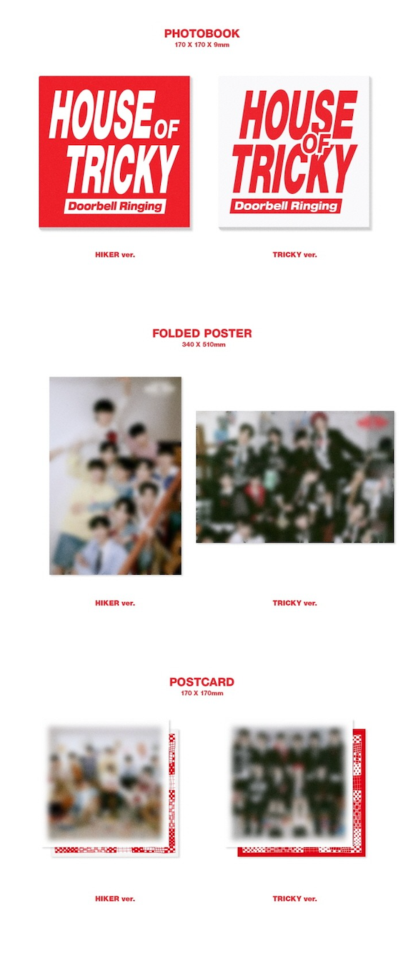 Xikers] HOW TO PLAY Photobook Album Official WIDE POLAROID Photocard
