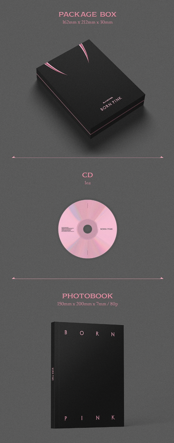 BLACKPINK - 2ND ALBUM [BORN PINK] BOX [PINK VER.]