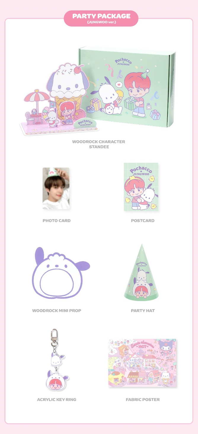 NCT X SANRIO PARTY PACKAGE