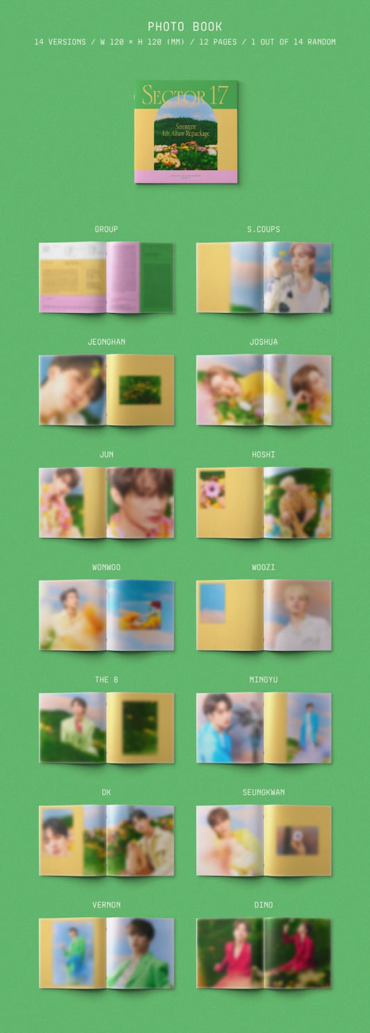 [WEVERSE] SEVENTEEN - VOL.4 REPACKAGE 'SECTOR 17' COMPACT VER. (RANDOM)