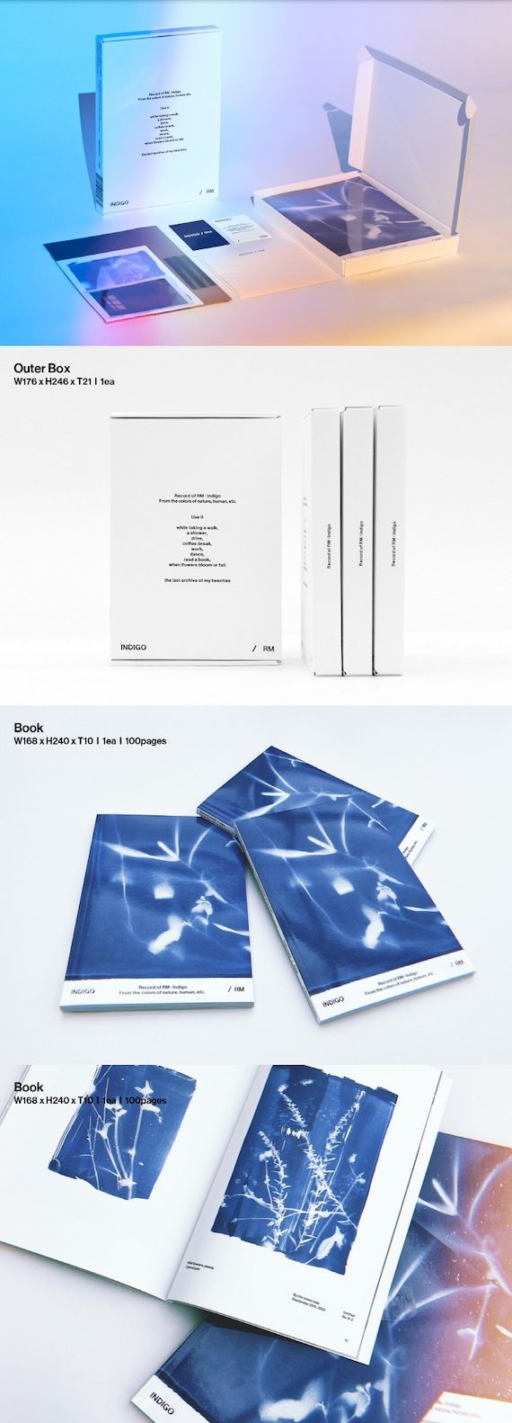 [WEVERSE] RM (BTS) - INDIGO (BOOK EDITION)